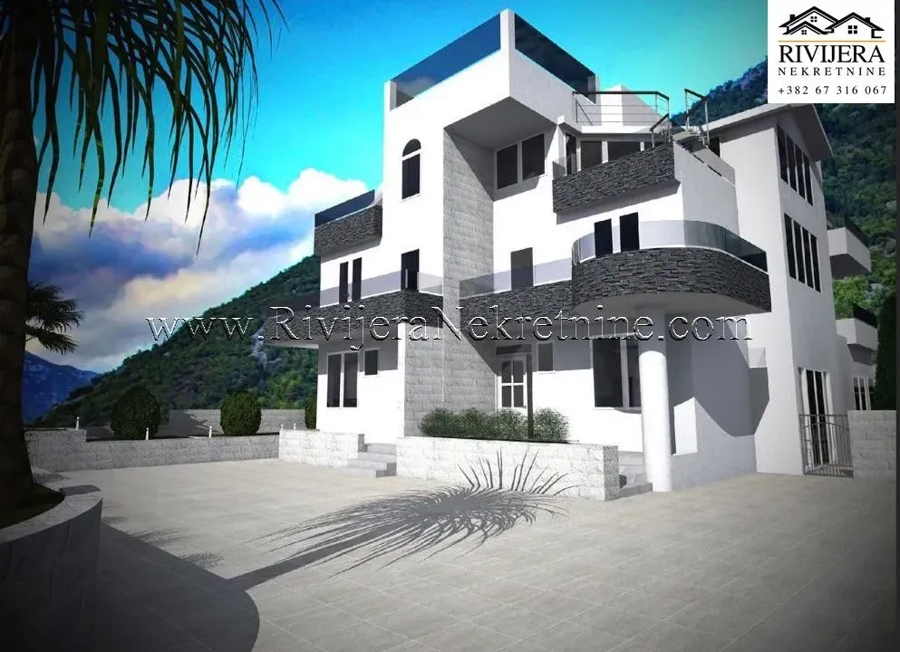 Prodaja, kuća, 516m², Prčanj, Kotor