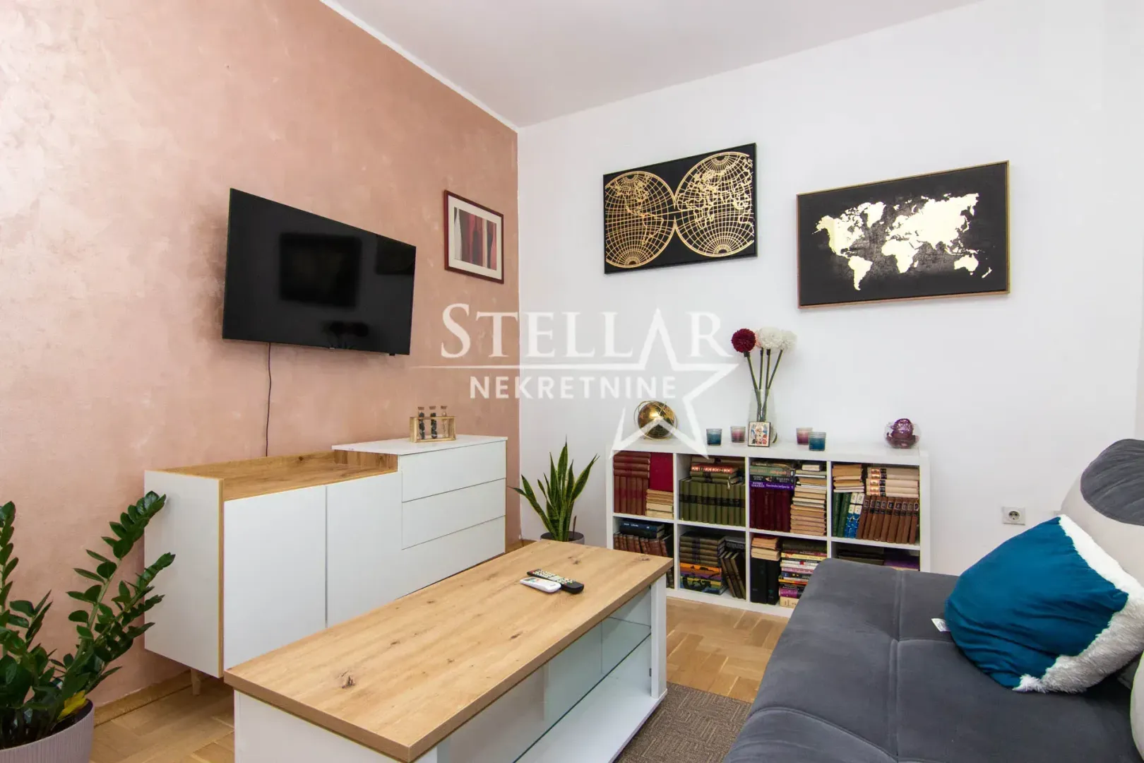 Rent, one bedroom apartment, 55m², Stara Varoš, Podgorica