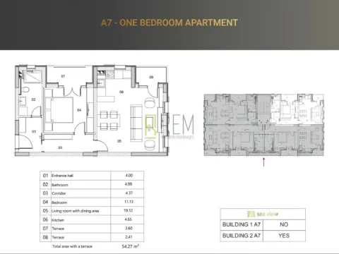 Prodaja, jednosoban stan, 49m², Risan, Kotor - image 18