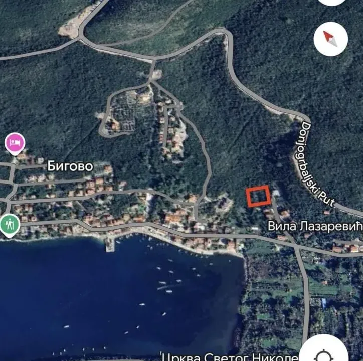 Prodaja, plac, 9m², Bigova, Kotor