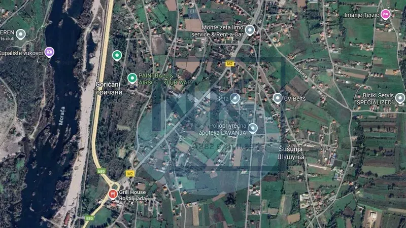 Sale, land lot, 1800m², Zeta, Podgorica