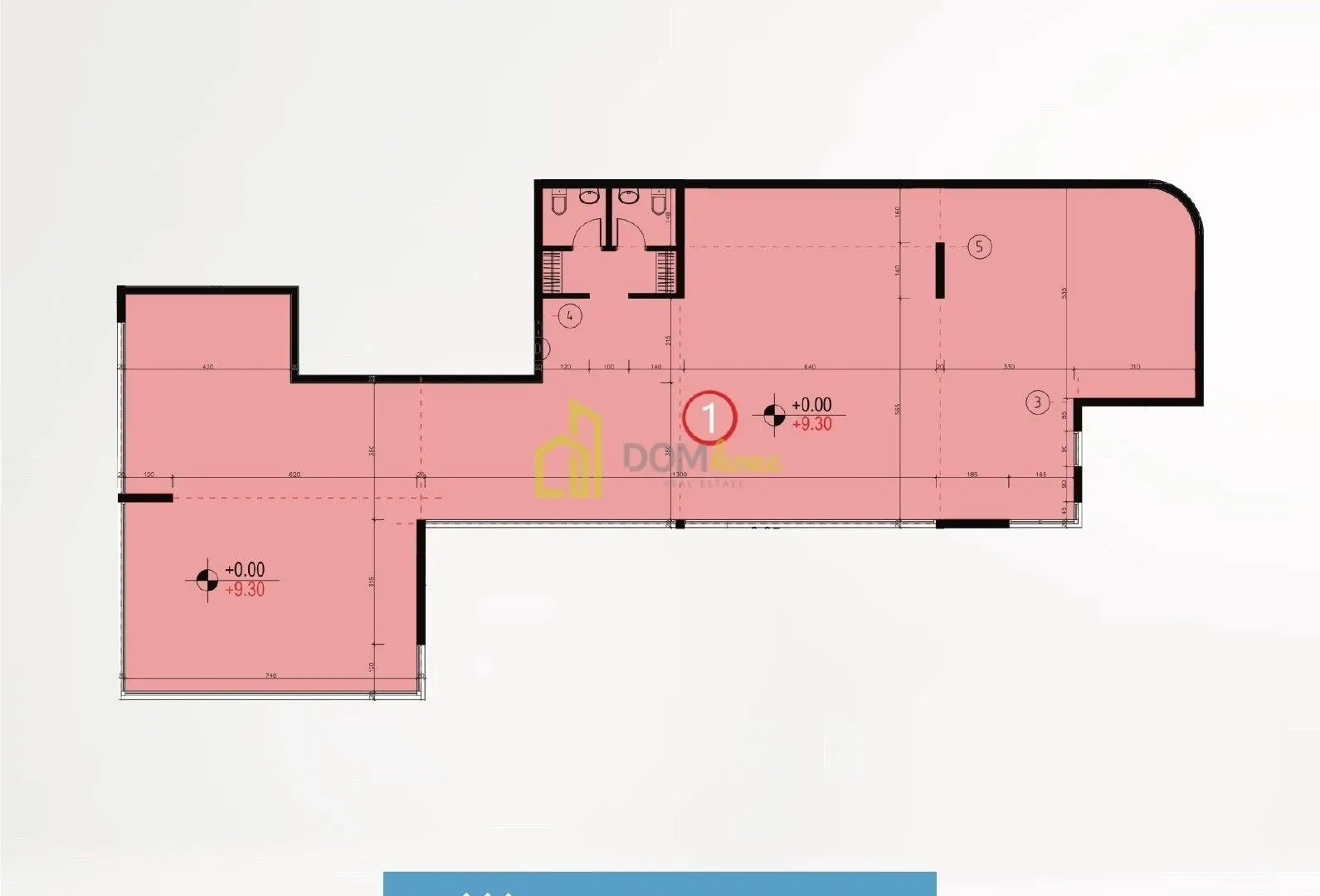 Sale, office space, 220m², Šušanj, Bar
