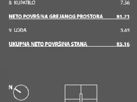 Prodaja, trosoban stan, 85m², Novi Beograd Sve Podlokacije, Beograd - image 6