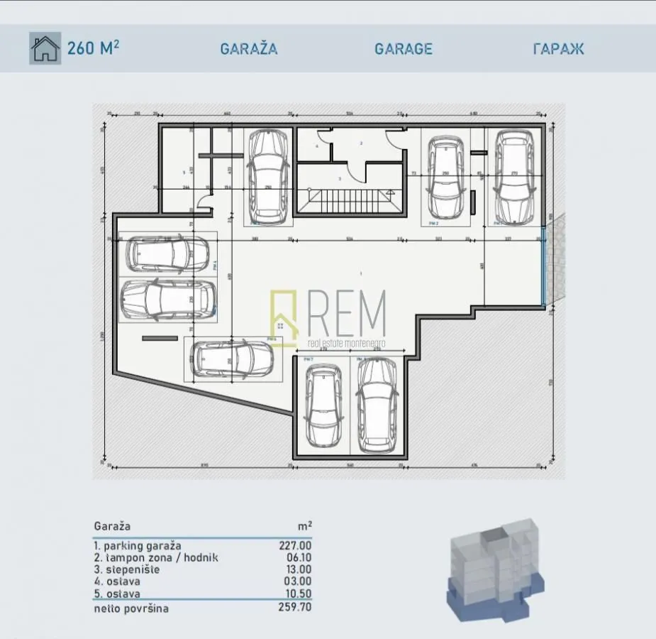 Prodaja, dvosoban stan, 58m², Meljine, Herceg Novi