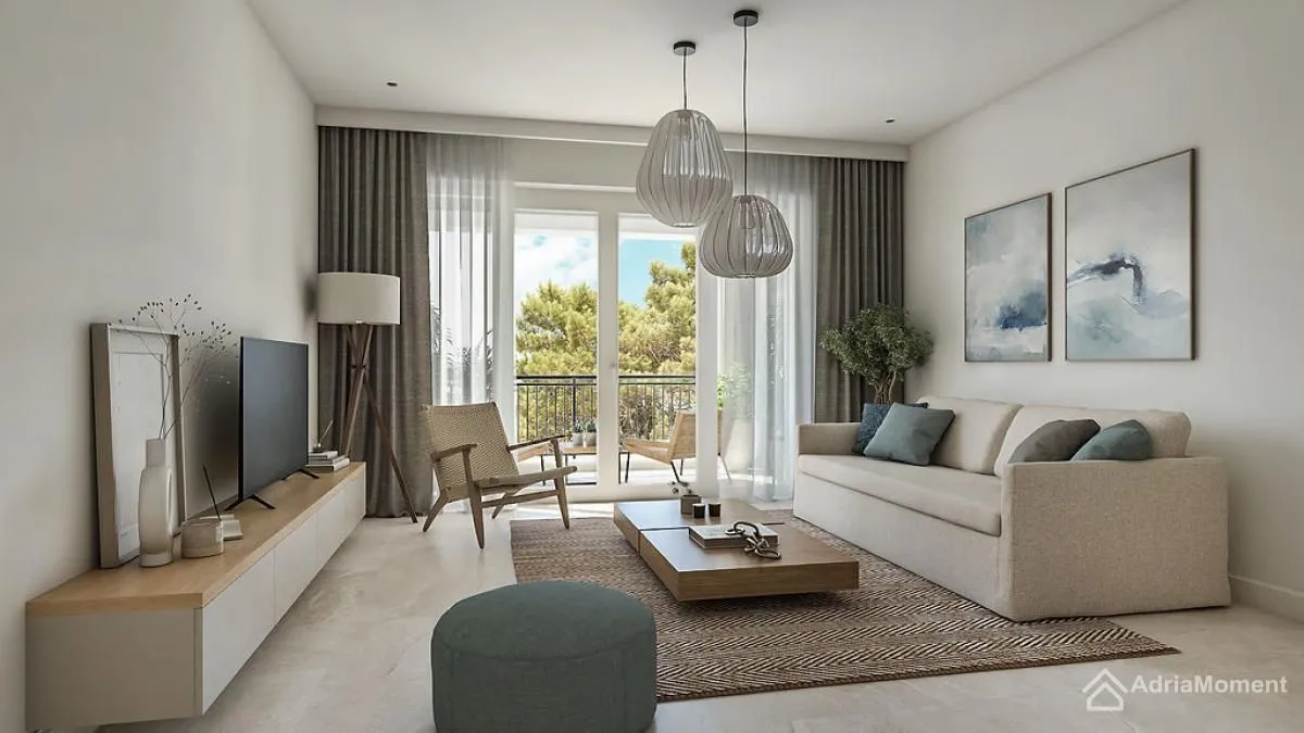 Sale, one bedroom apartment, 58m², Luštica Bay, Tivat