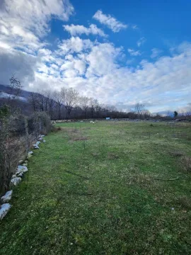 Prostran travnati plac okružen drvećem pod djelimično oblačnim nebom. - image 8
