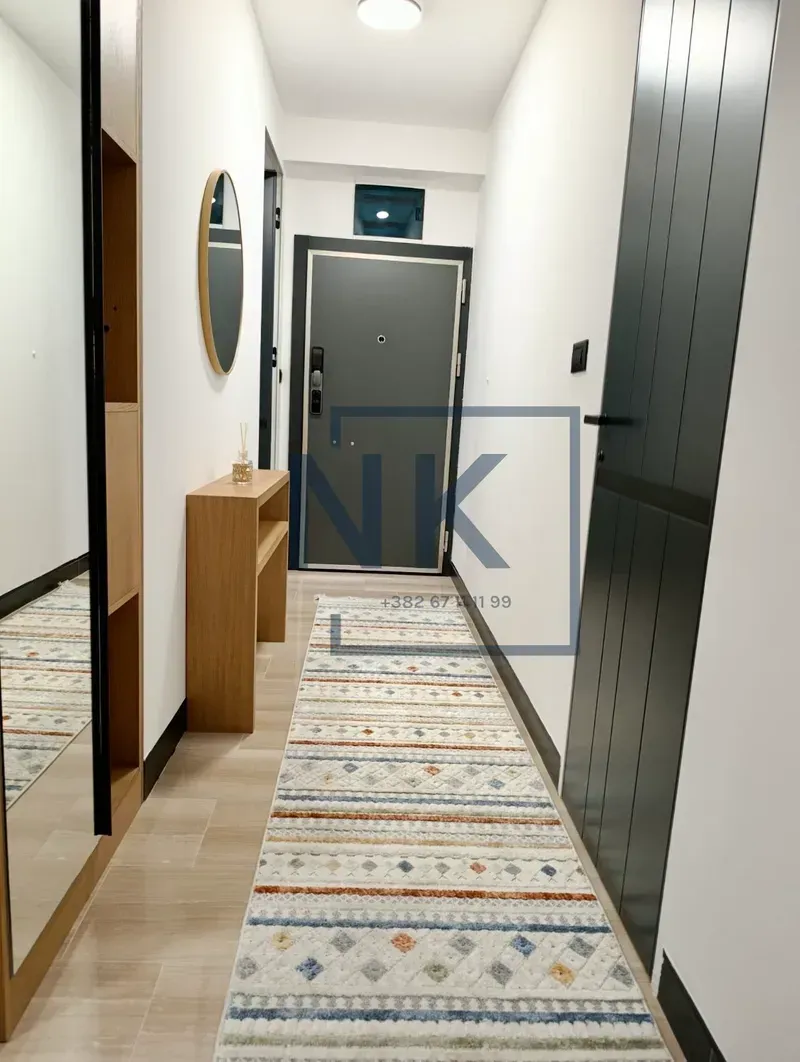 Rent, one bedroom apartment, 43m², Vezirov Most, Podgorica