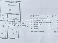 Prodaja, dvosoban stan, 40m², Banovo Brdo, Beograd - image 1