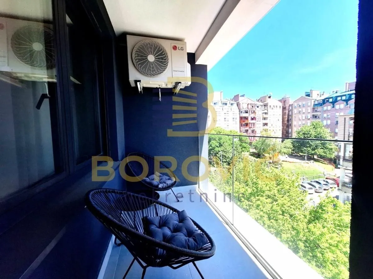 Izdavanje, dvosoban stan, 62m², Crveni Krst, Beograd