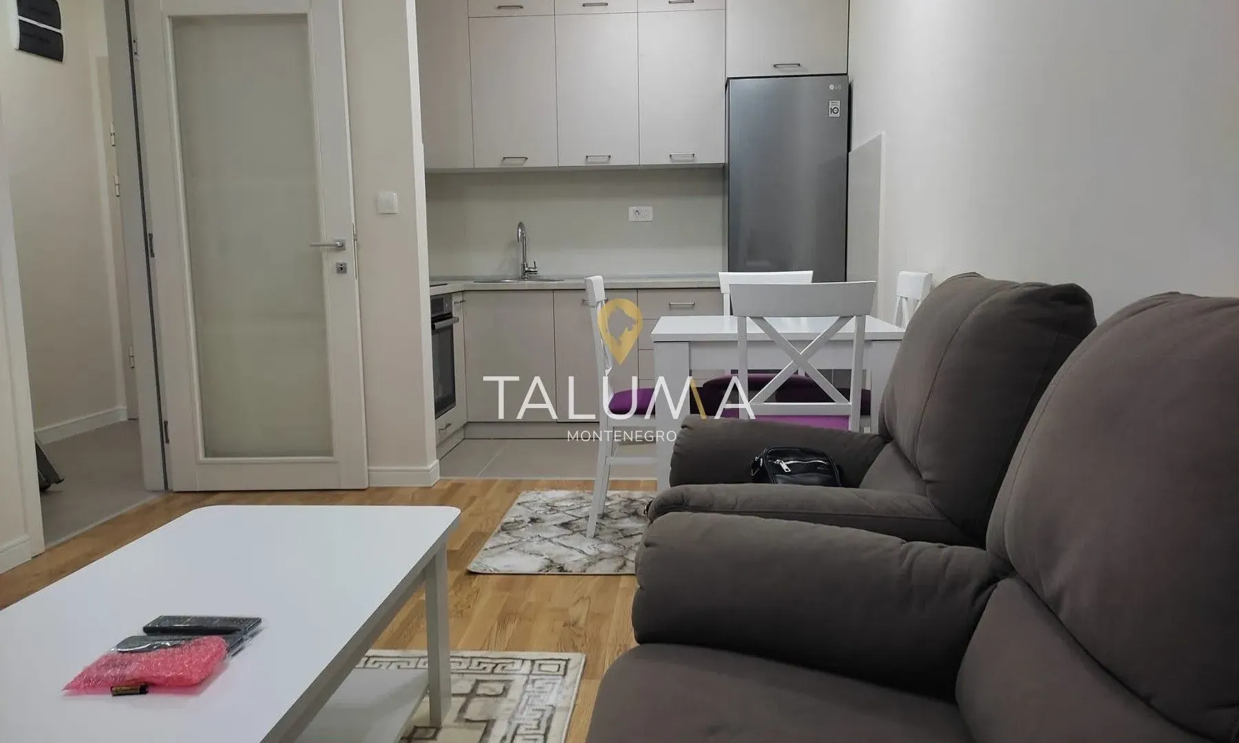 Rent, one bedroom apartment, 40m², Zabjelo, Podgorica