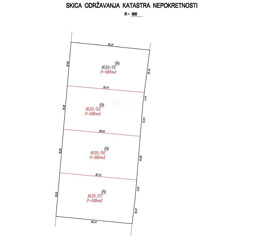Prodaja, plac, 500m², Tuzi, Podgorica