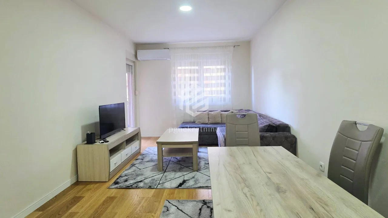 Rent, one bedroom apartment, 48m², Central Point, Podgorica