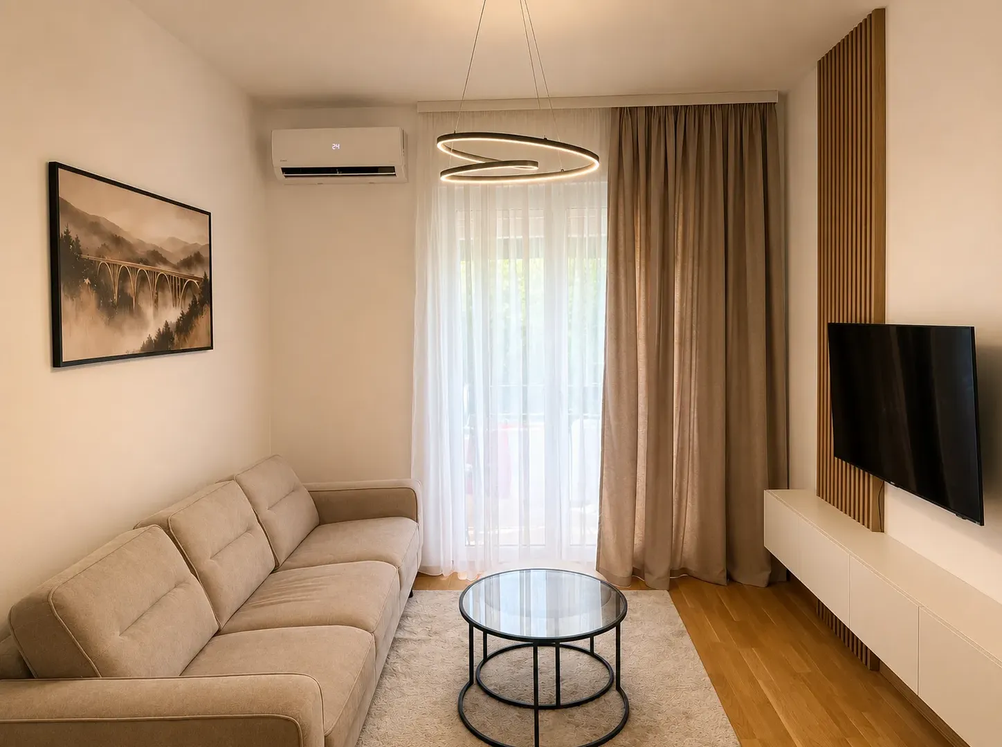 Izdavanje, jednosoban stan, 35m², Zabjelo, Podgorica