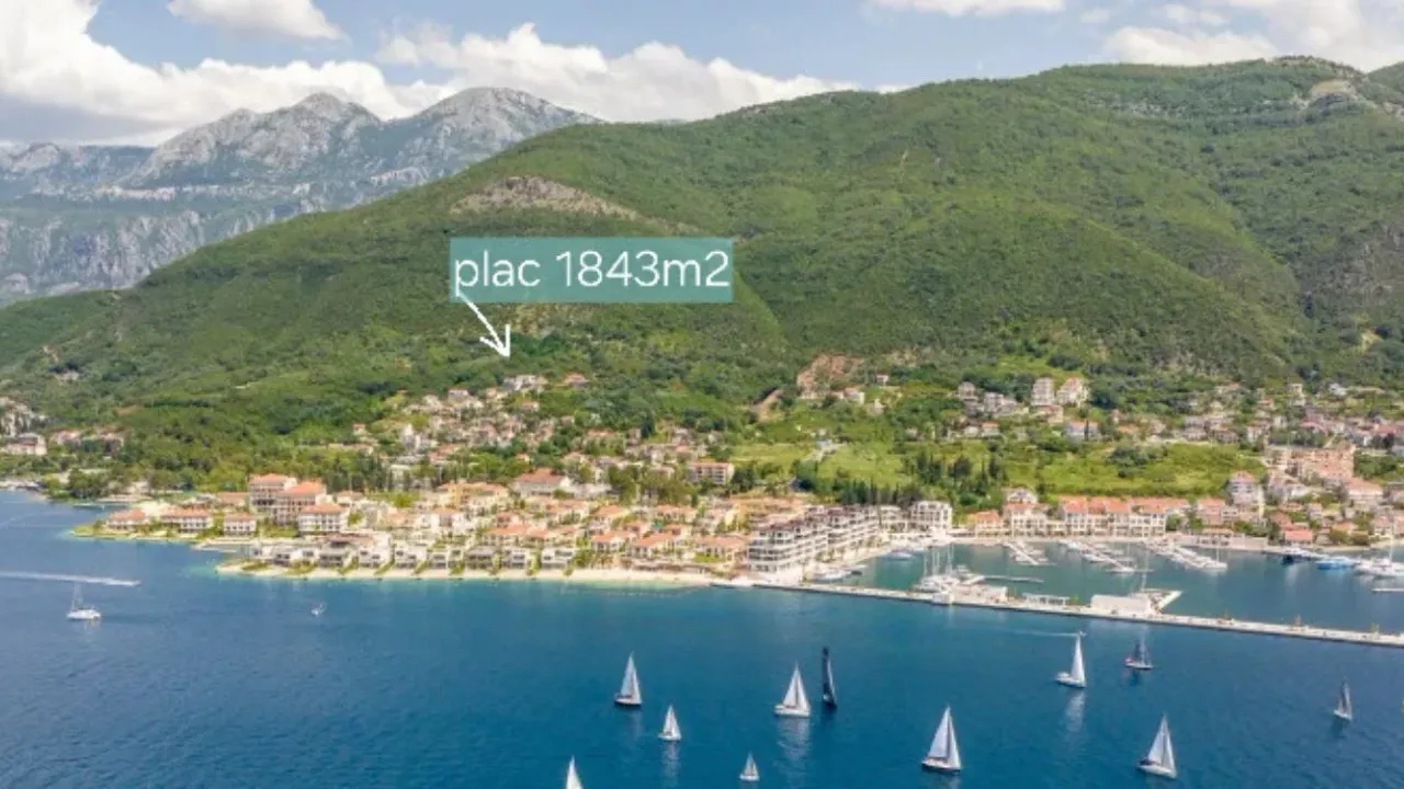Prodaja, plac, 1843m², Herceg Novi, Crna Gora