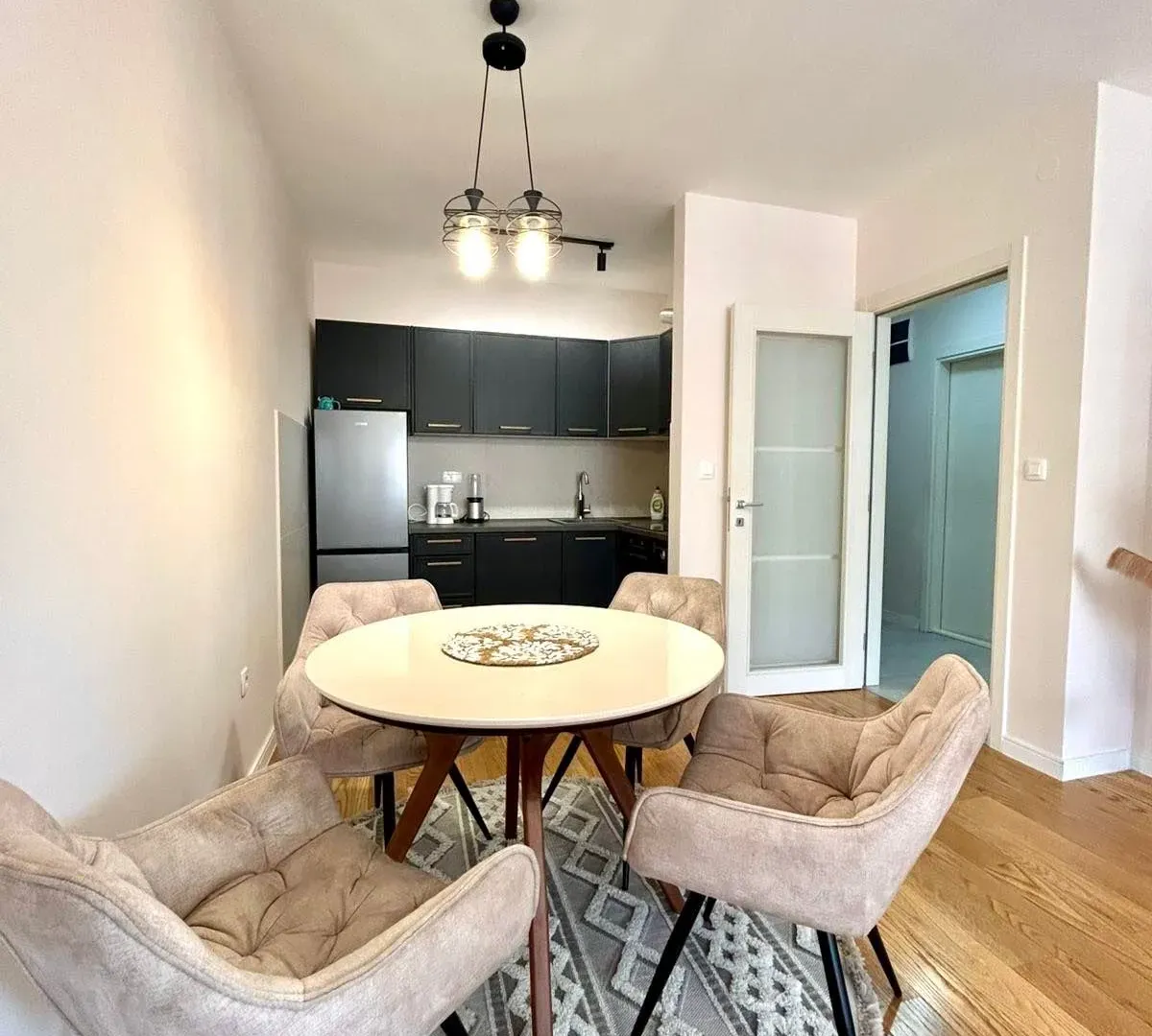 Rent, one bedroom apartment, 49m², Central Point, Podgorica