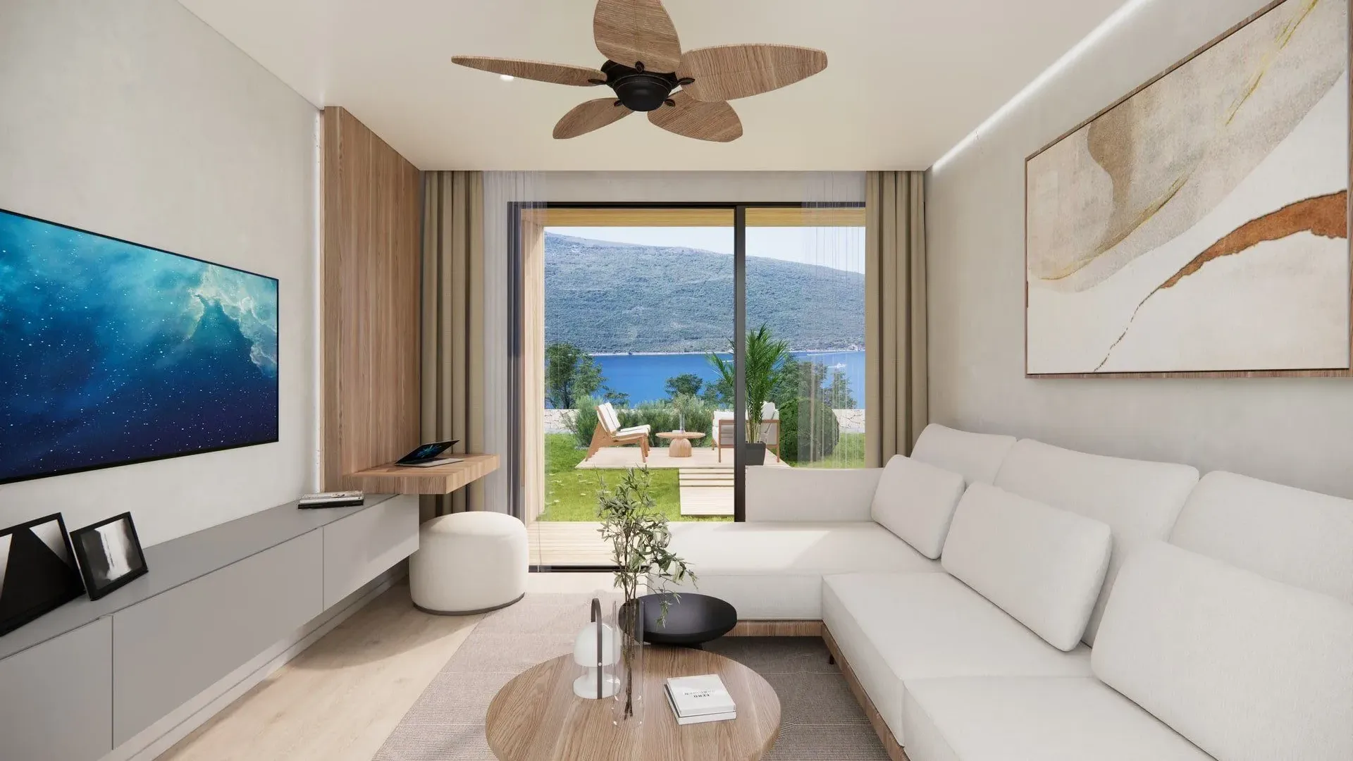Prodaja, jednosoban stan, 53m², Kumbor, Herceg Novi