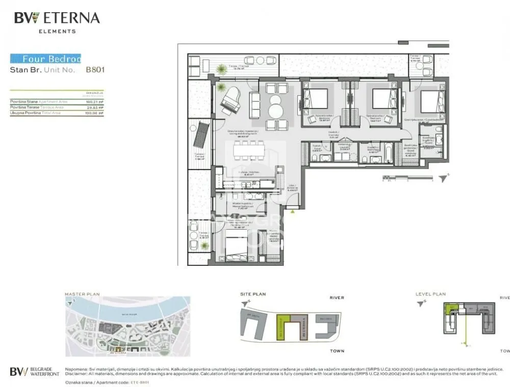 Prodaja, stan, 190m², Savski Venac, Beograd