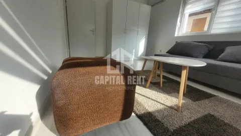 Manja dnevna soba sa kaučem, stočićem, foteljom i ormarom. - image 13