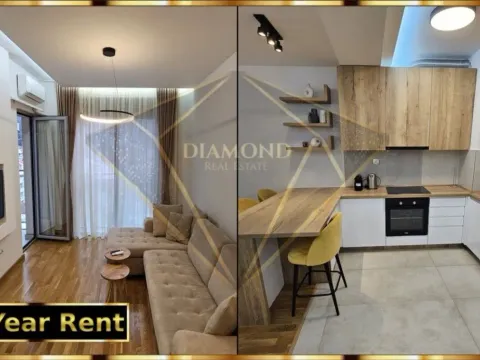 Rent, one bedroom apartment, 49m², Bečići, Budva