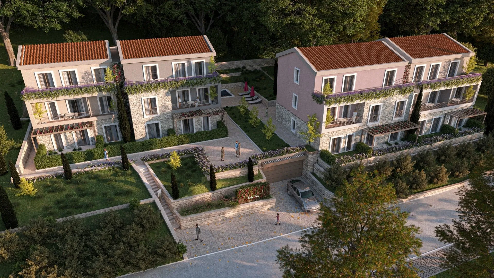 Prodaja, dvosoban stan, 55m², Ljuta, Kotor