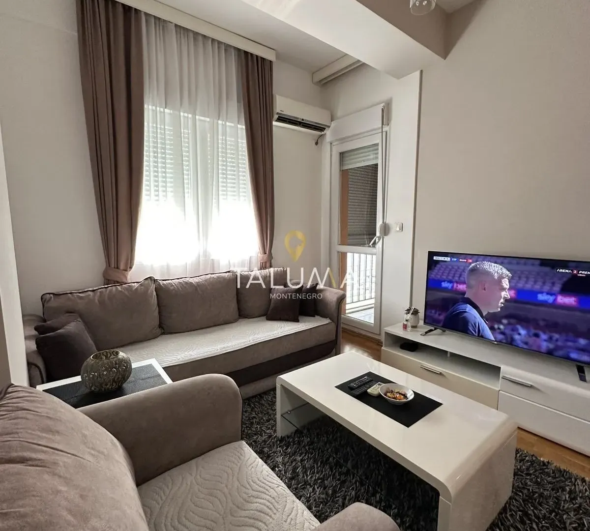 Rent, one bedroom apartment, 43m², Ljubović, Podgorica