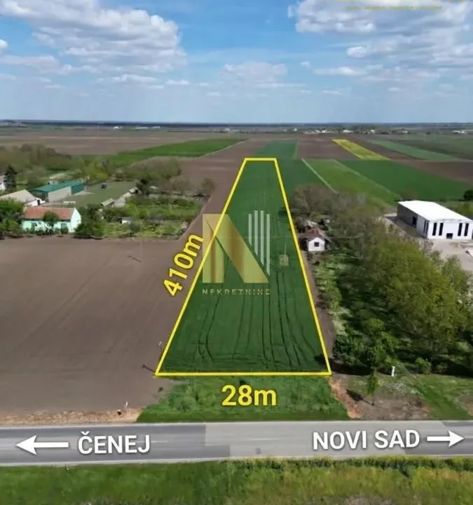 Sale, land lot, 11509m², Čenej, Novi Sad Sve Podlokacije
