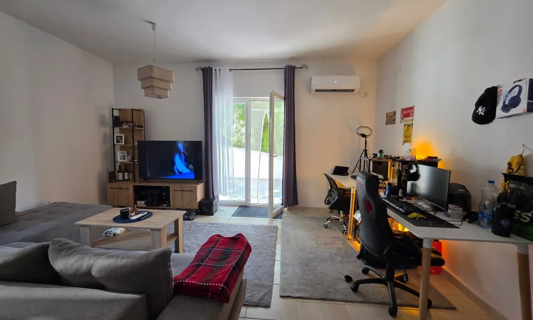 Rent, one bedroom apartment, 47m², Bečići, Budva