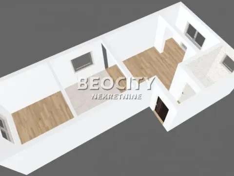 Sale, two bedroom apartment, 48m², Žarkovo, Beograd