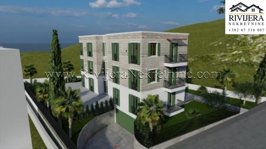 Sale, two bedroom apartment, 59m², Kava, Tivat