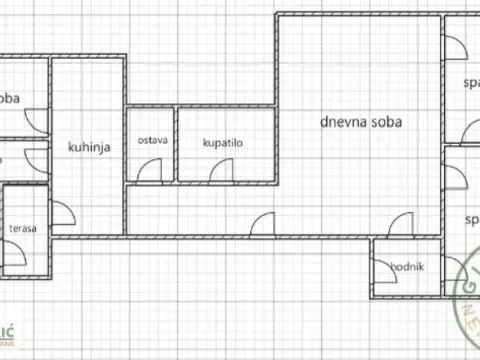 Sale, three bedroom apartment, 102m², Stari Grad, Beograd