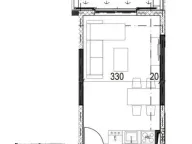 Sale, studio apartment, 25m², Radanovići, Kotor - image 3