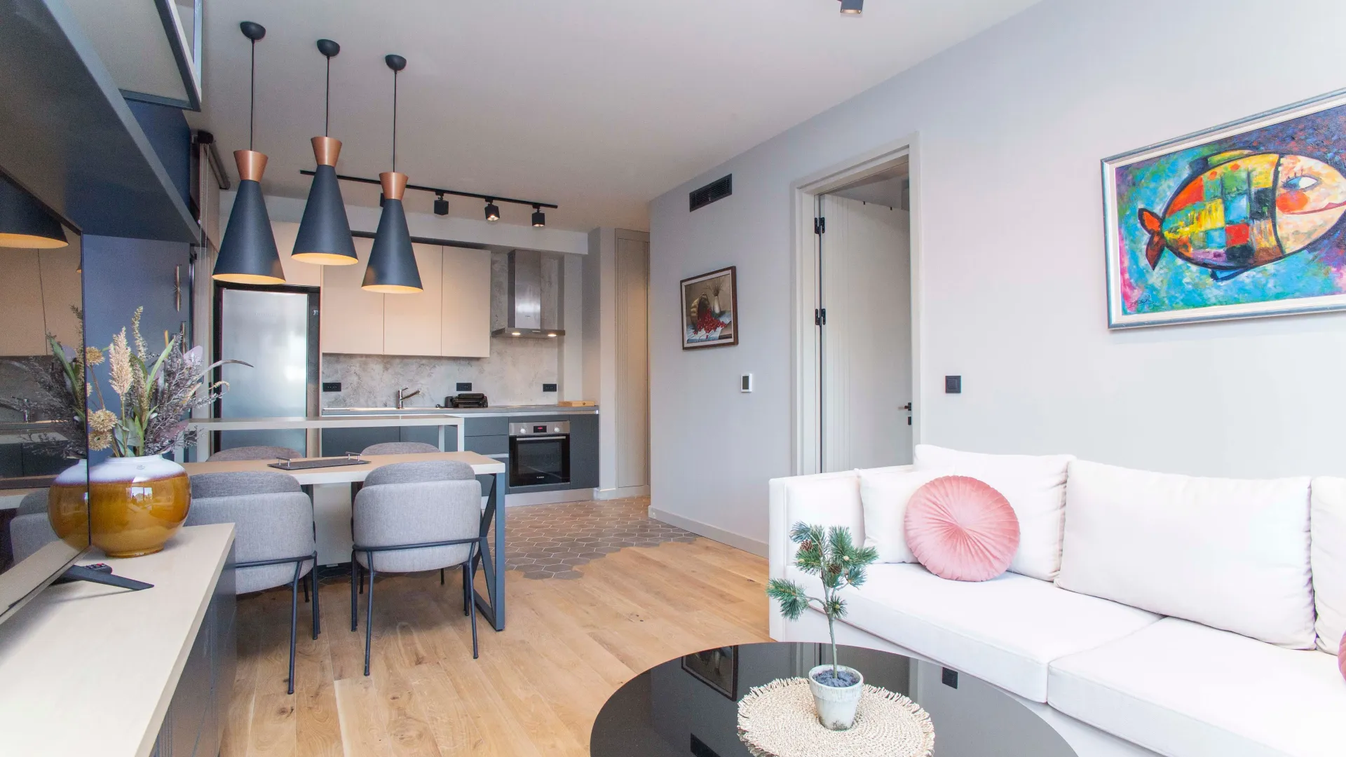 Prodaja, jednosoban stan, 46m², Donja Lastva, Tivat