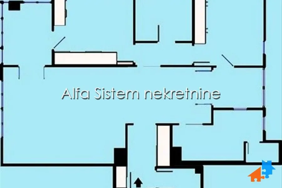 Rent, three bedroom apartment, 96m², Autokomanda, Voždovac Sve Podlokacije