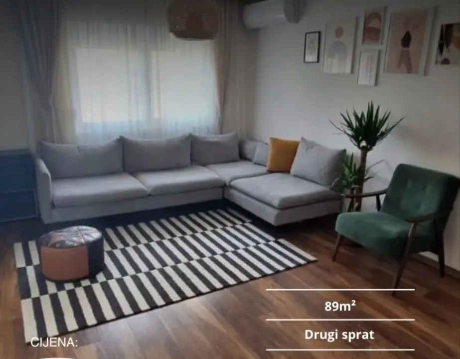 Prodaja, trosoban stan, 89m², Oktobarske Revolucije, Podgorica