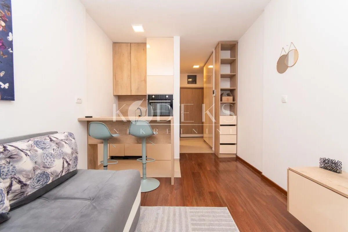 Rent, studio apartment, 25m², Master Kvart, Podgorica