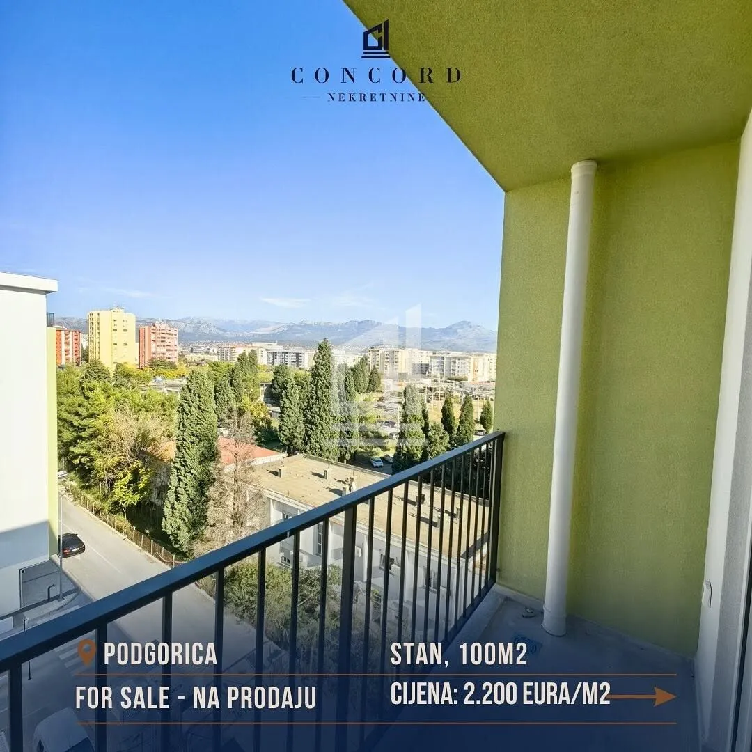 Prodaja, stan, 100m², Podgorica, Crna Gora