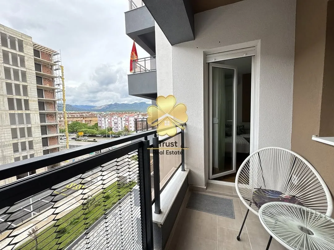Rent, one bedroom apartment, 50m², Stari Aerodrom, Podgorica