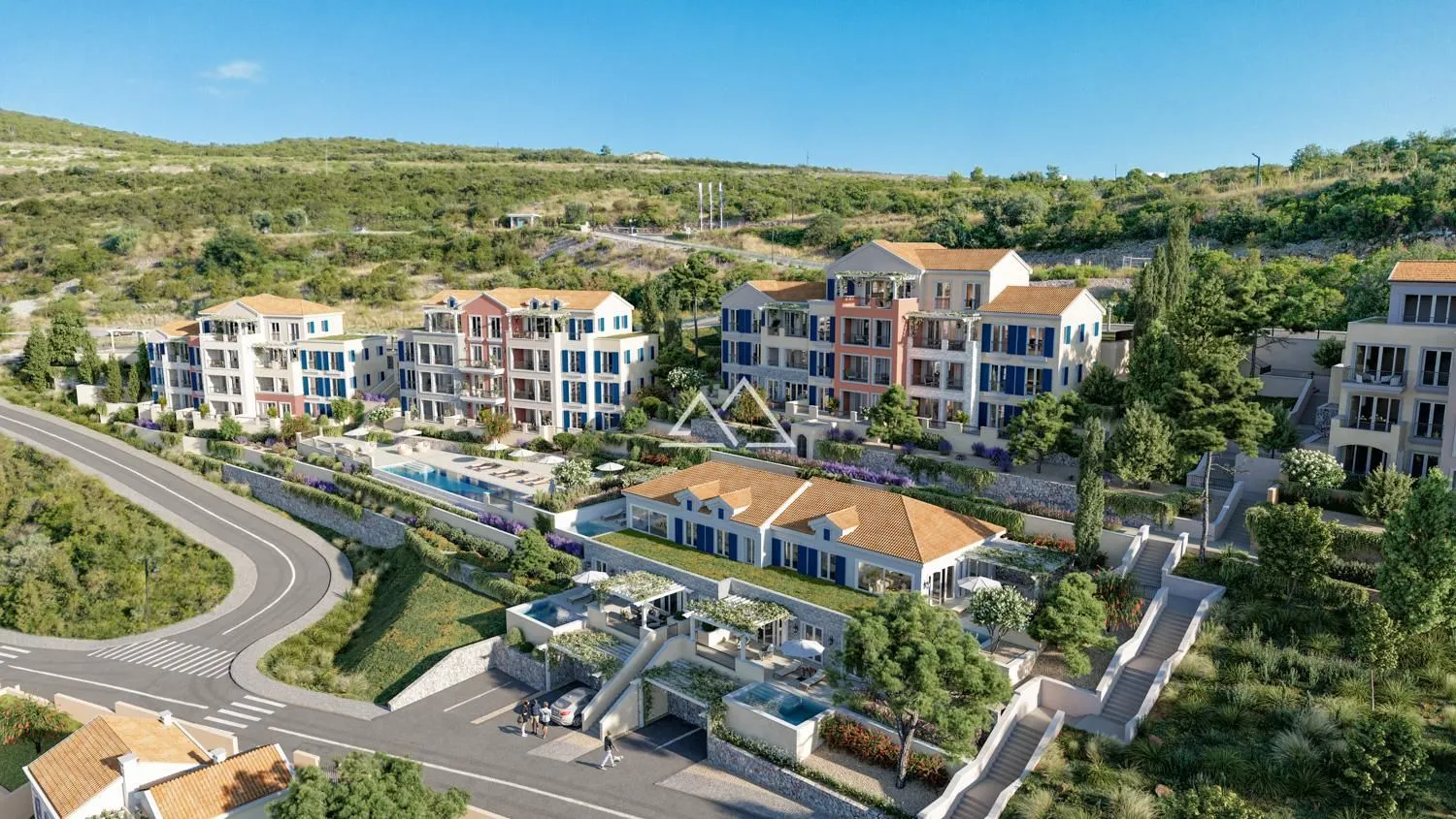 Prodaja, trosoban stan, 119m², Luštica Bay, Tivat