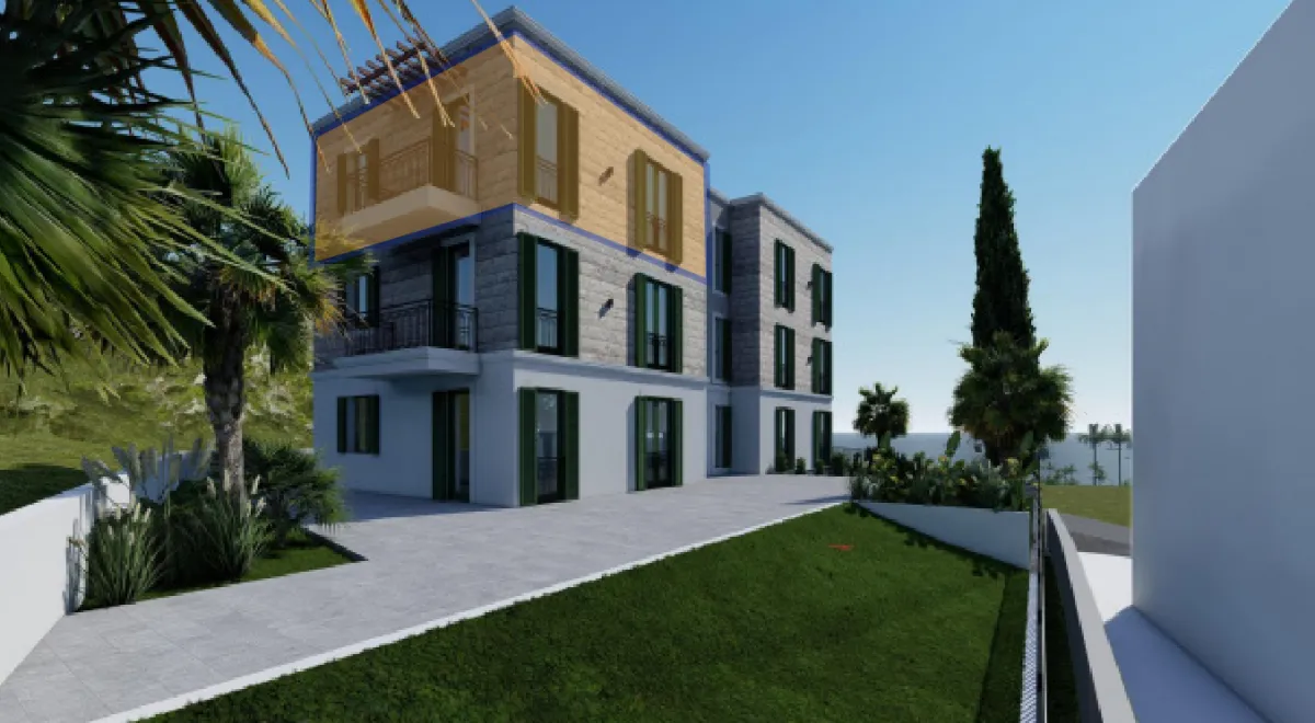 Prodaja, dvosoban stan, 59m², Tivat, Crna Gora