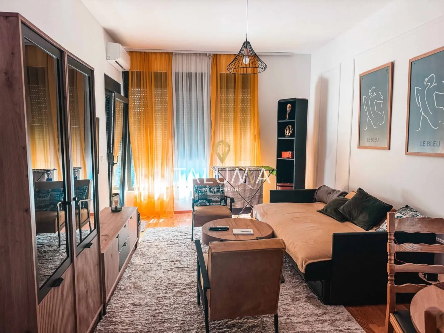 Rent, one bedroom apartment, 49m², Donja Gorica, Podgorica