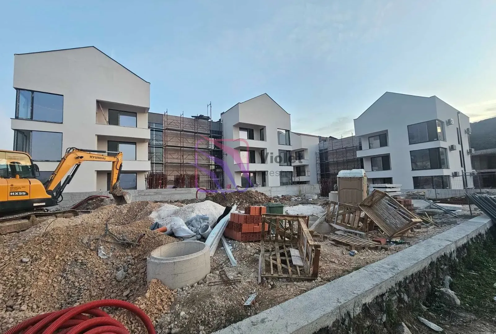Sale, one bedroom apartment, 51m², Radanovići, Kotor