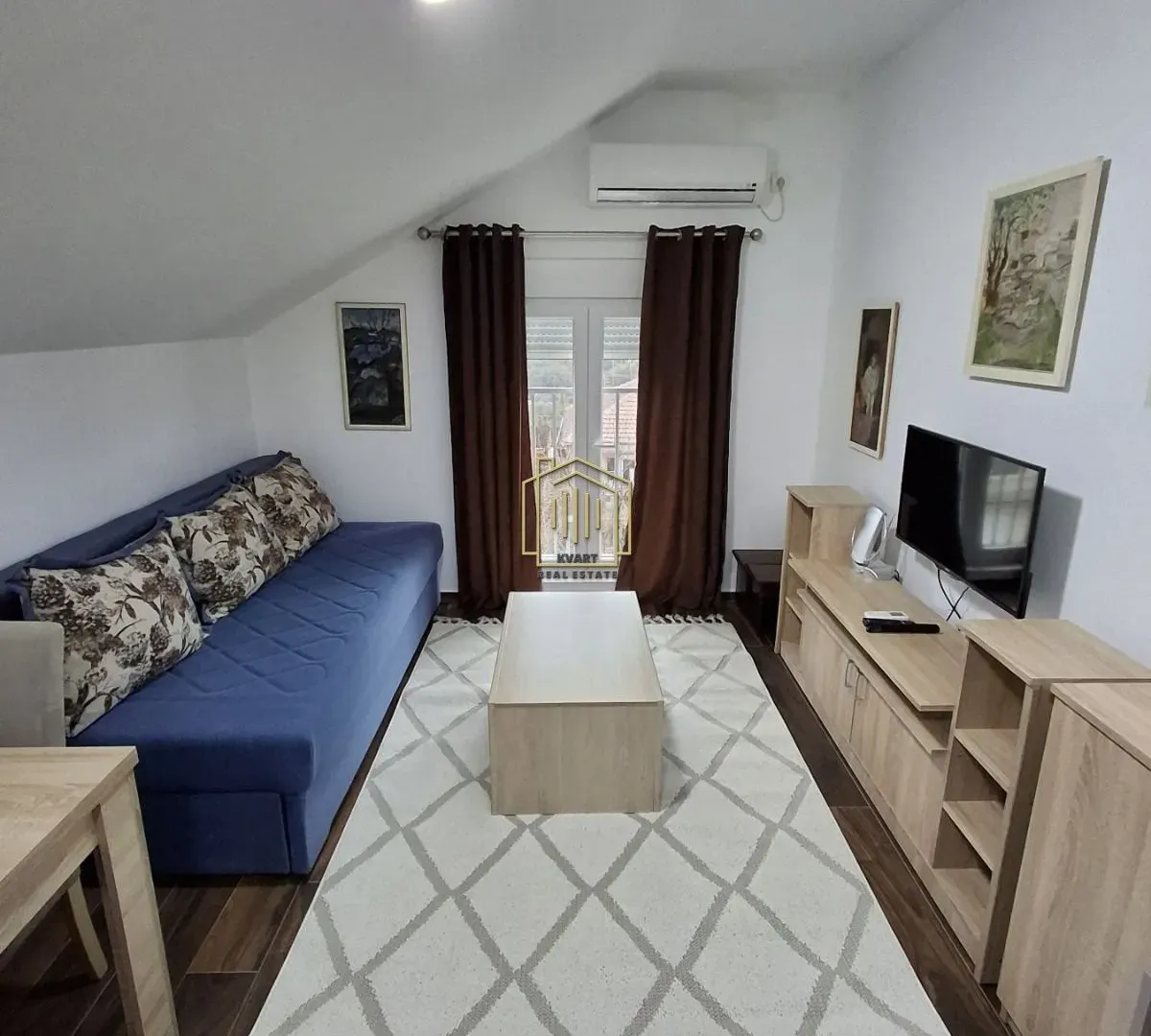 Izdavanje, garsonjera, 25m², Dalmatinska ulica, Podgorica