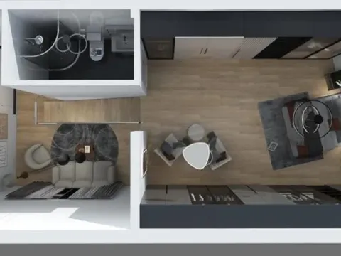 Sale, three bedroom apartment, 76m², Voždovačka Crkva, Voždovac Sve Podlokacije
