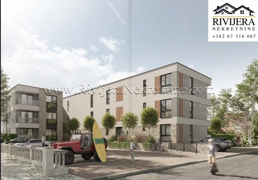 Prodaja, jednosoban stan, 58m², Radanovići, Kotor