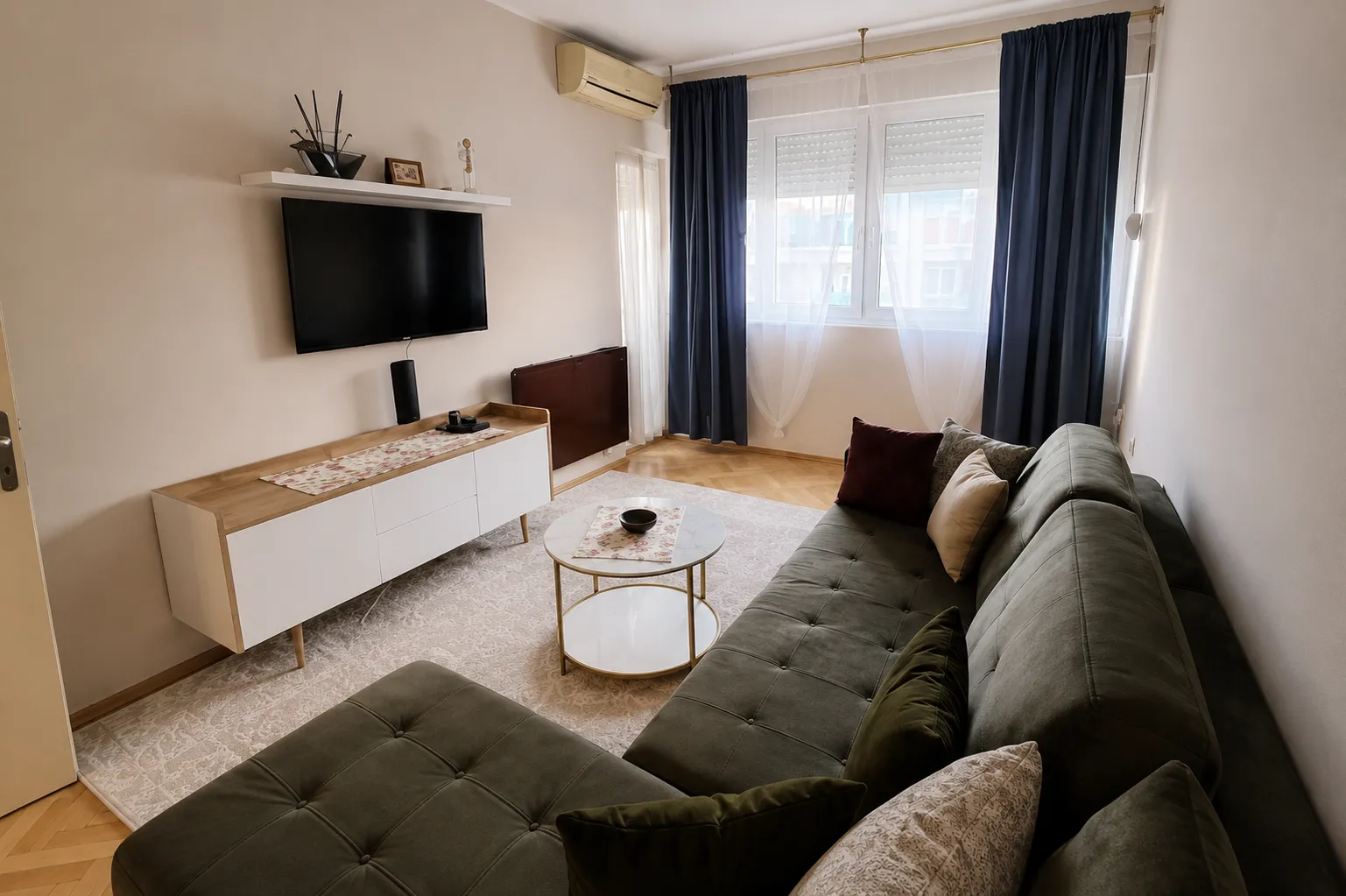 Prodaja, dvosoban stan, 59m², Gintaš, Podgorica