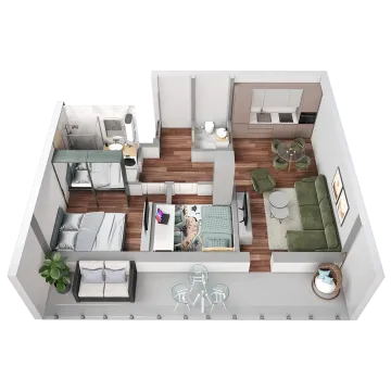 Prodaja, dvosoban stan, 59m², Rudjinci, Vrnjačka Banja - image 2