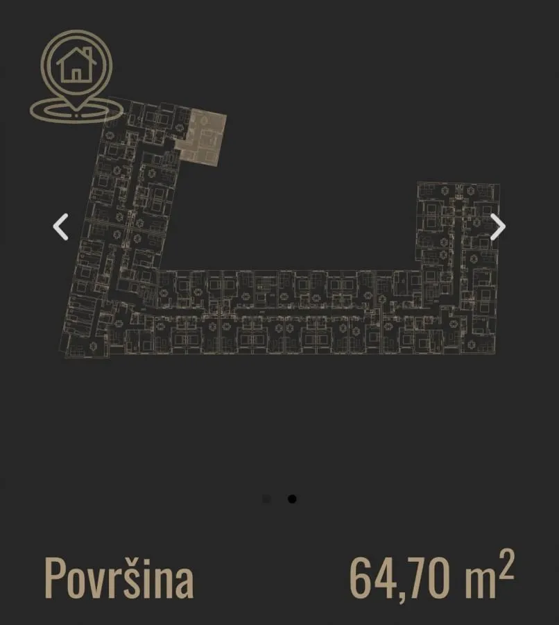 Prodaja, trosoban stan, 64m², Mišeluk, Petrovaradin