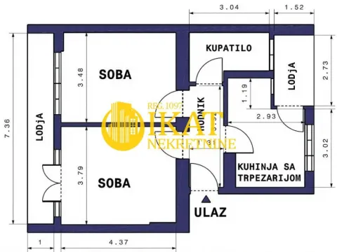 Prodaja, dvosoban stan, 65m², Zemun Centar, Zemun Sve Podlokacije - image 6