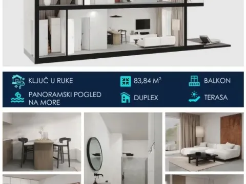 Prodaja, jednosoban stan, 83m², Tivat, Crna Gora - image 12