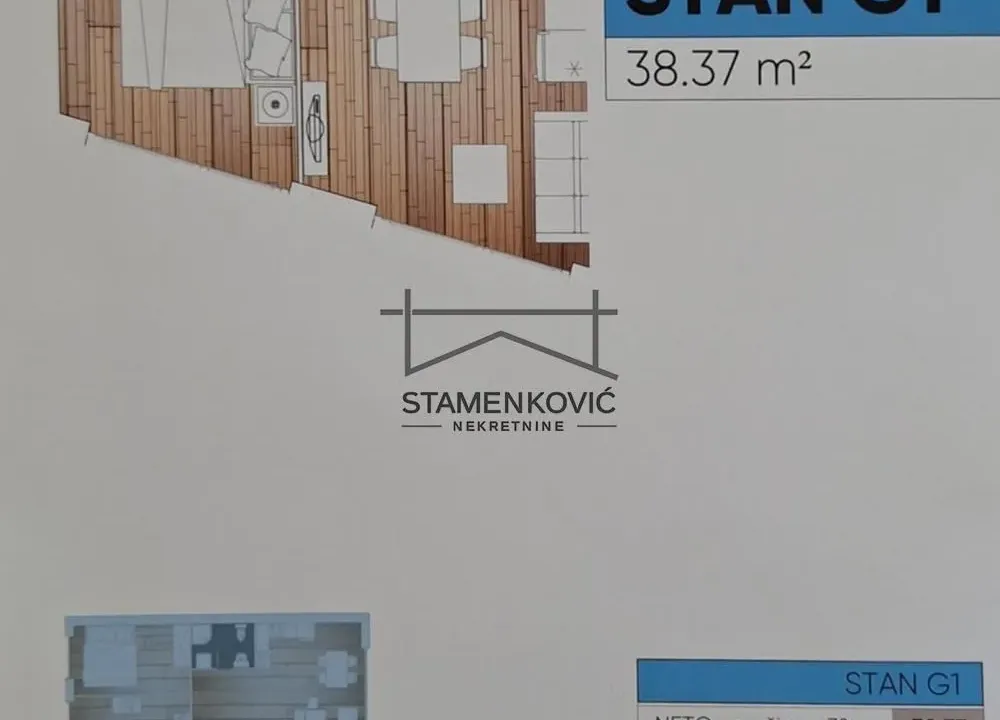 Prodaja, jednosoban stan, 38m², Adice, Novi Sad Sve Podlokacije